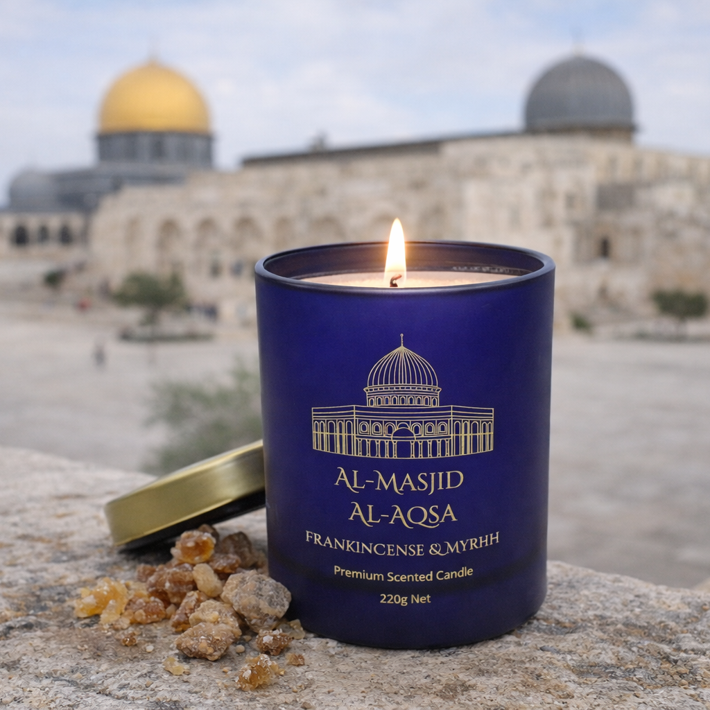 Al-Masjid Al-Aqsa Candle – Crescent Candles